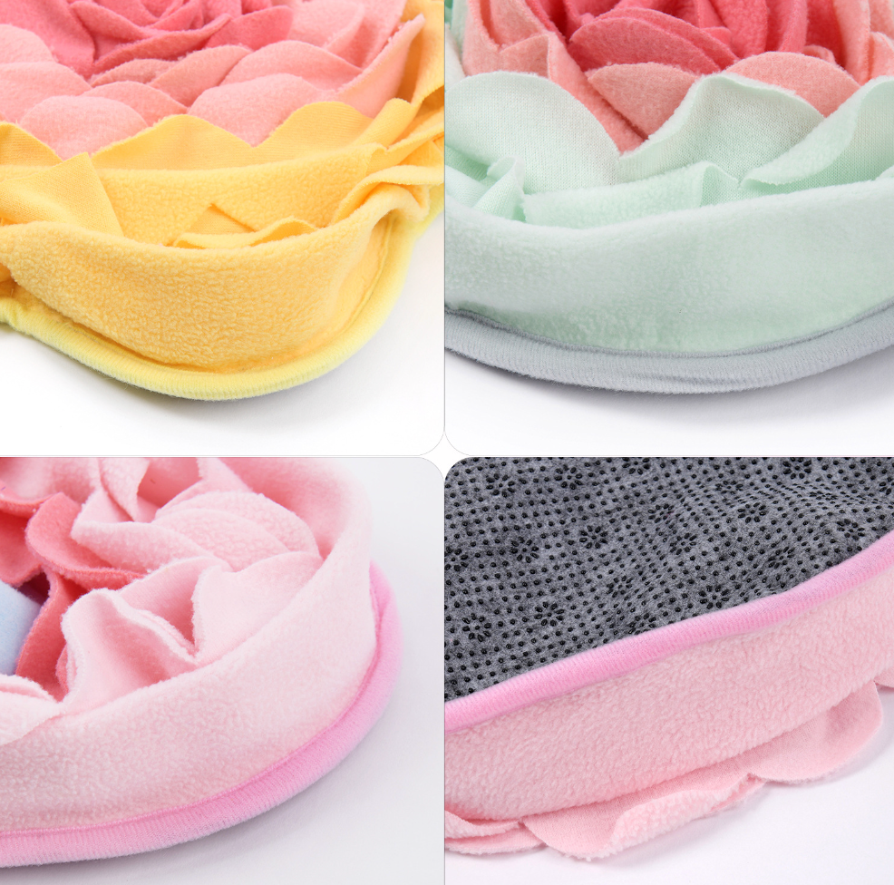 Chenpet Wholesale New Design Of Flower Style Pet Snuffle Mats