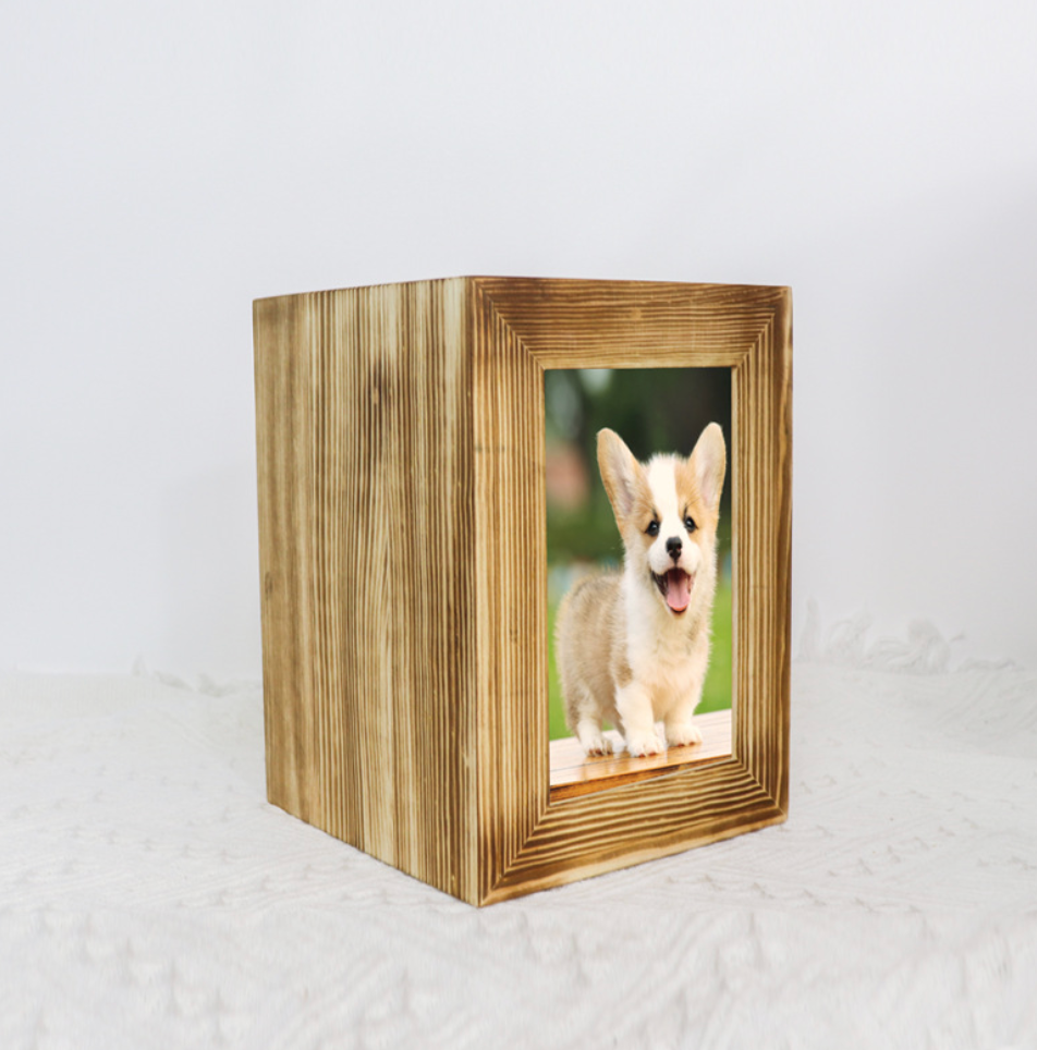 Chenpet High Quality Solid Wood Pet Urns