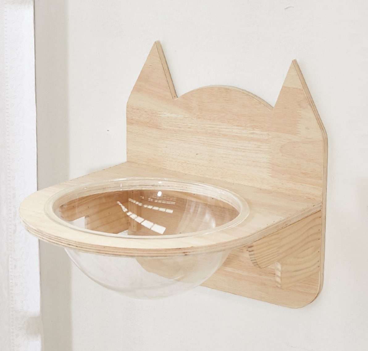 Chenpet Wooden Cat Tree Modern Wall Mounted Shelves