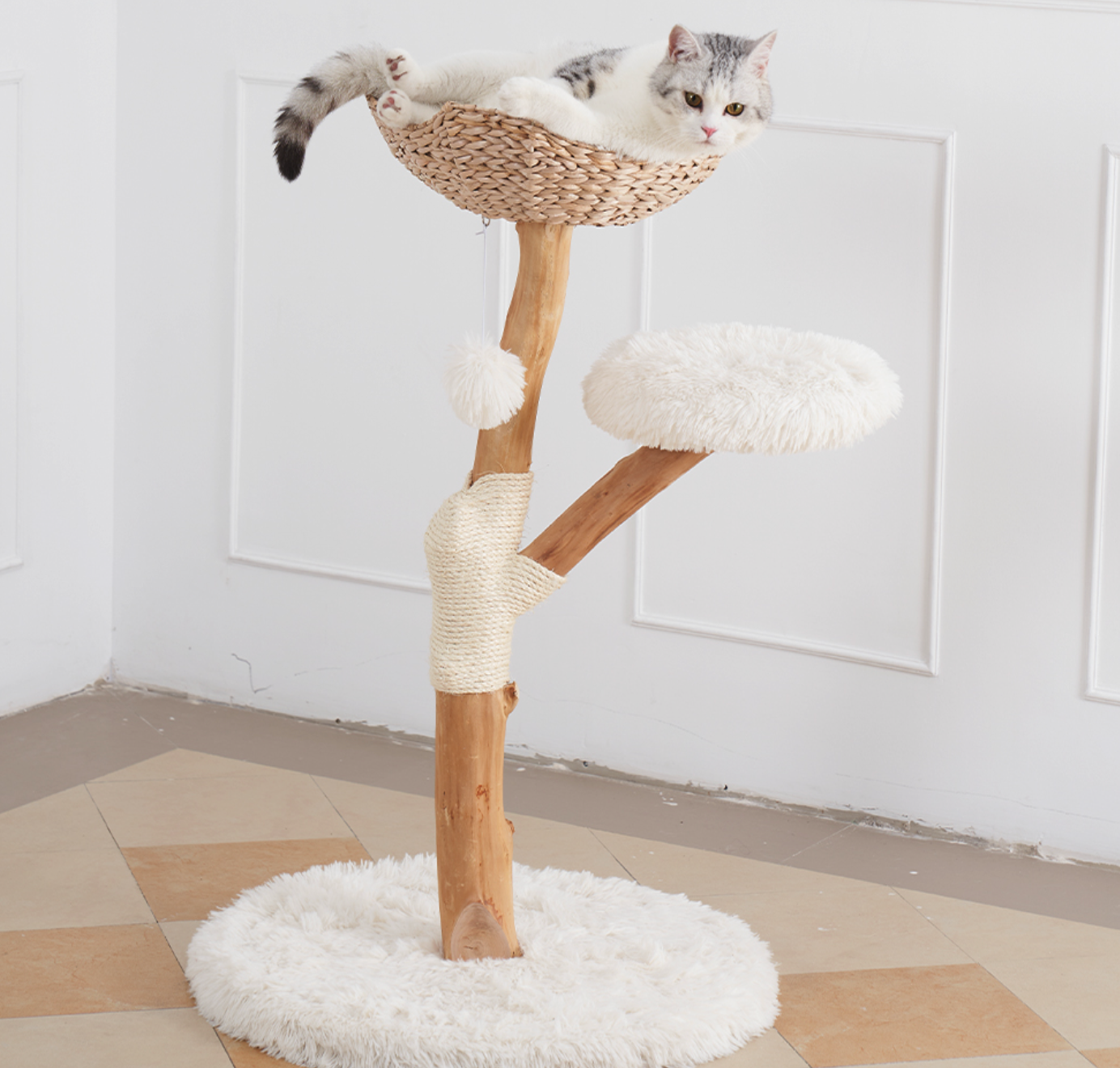 Chenpet New Design Of Super High Quality Solid Cat Trees Custom Cat Play Trees