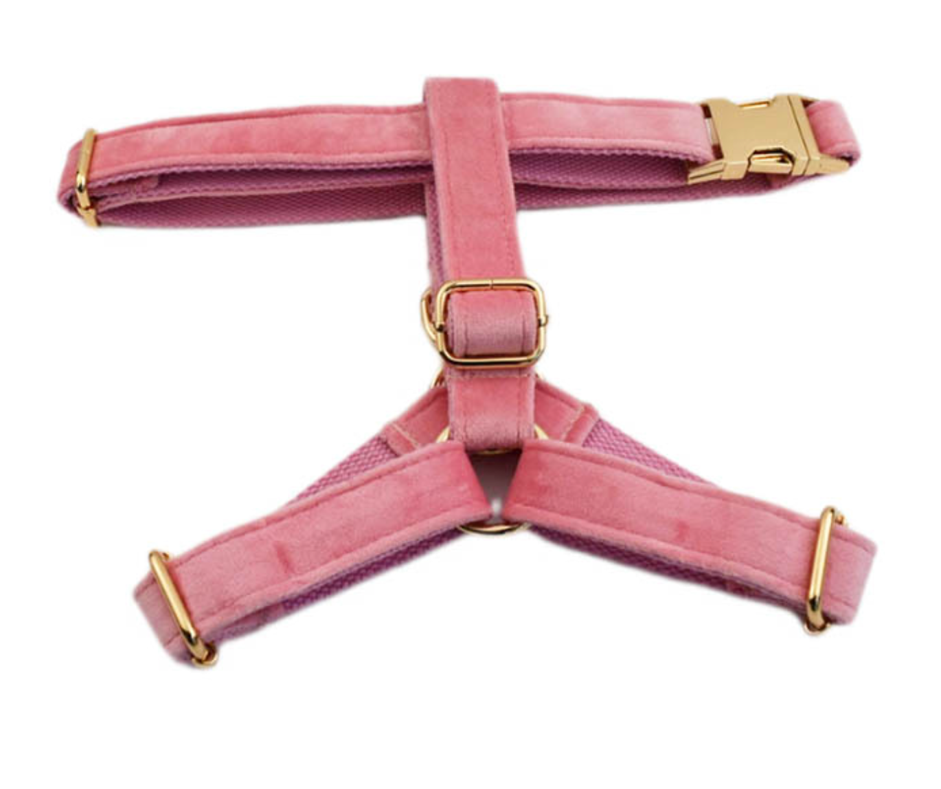 Chenpet New Design Pink Velvet Pet Accessories Dog Collars Leashes