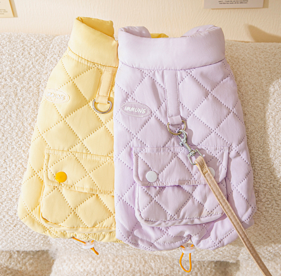 Chenpet Wholesale Pet Apparels Dog Winter Down Waistcoat Clothes