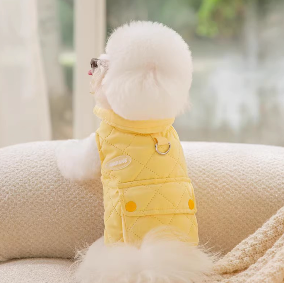 Chenpet Wholesale Pet Apparels Dog Winter Down Waistcoat Clothes