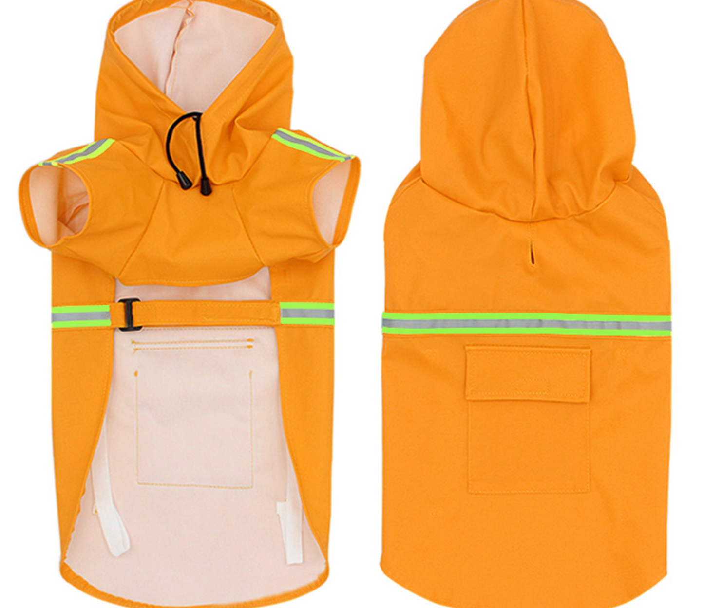 Chenpet PU Waterproof Pet Rainy Coat Dog Clothes