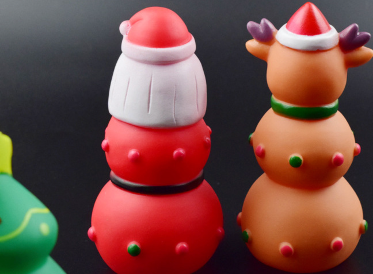 Chenpet Wholesale Christmas Pet Play Toys Dog Enamel Toys