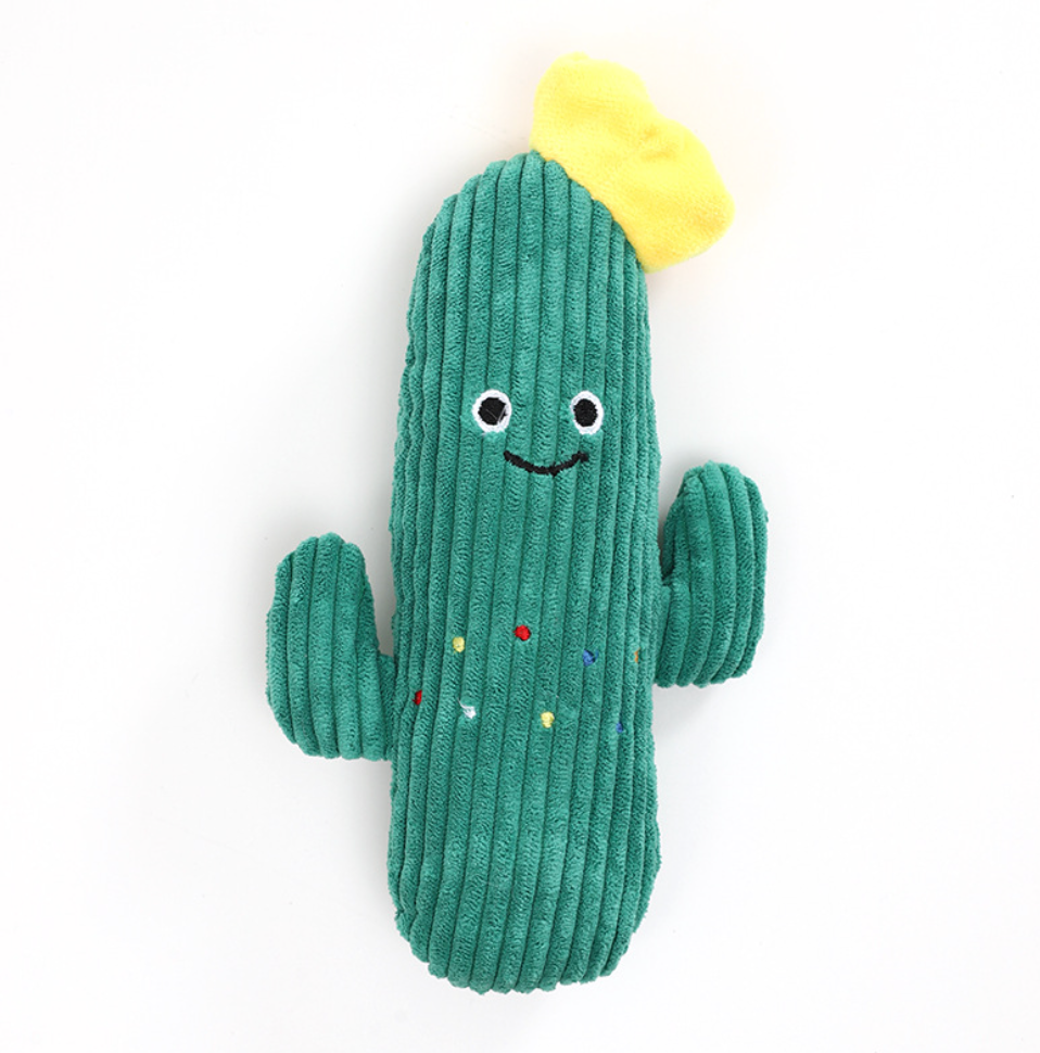 Chenpet High Quality Cactus Pet Plush Chew Toys