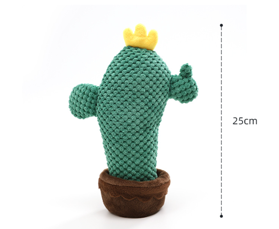 Chenpet High Quality Cactus Pet Plush Chew Toys