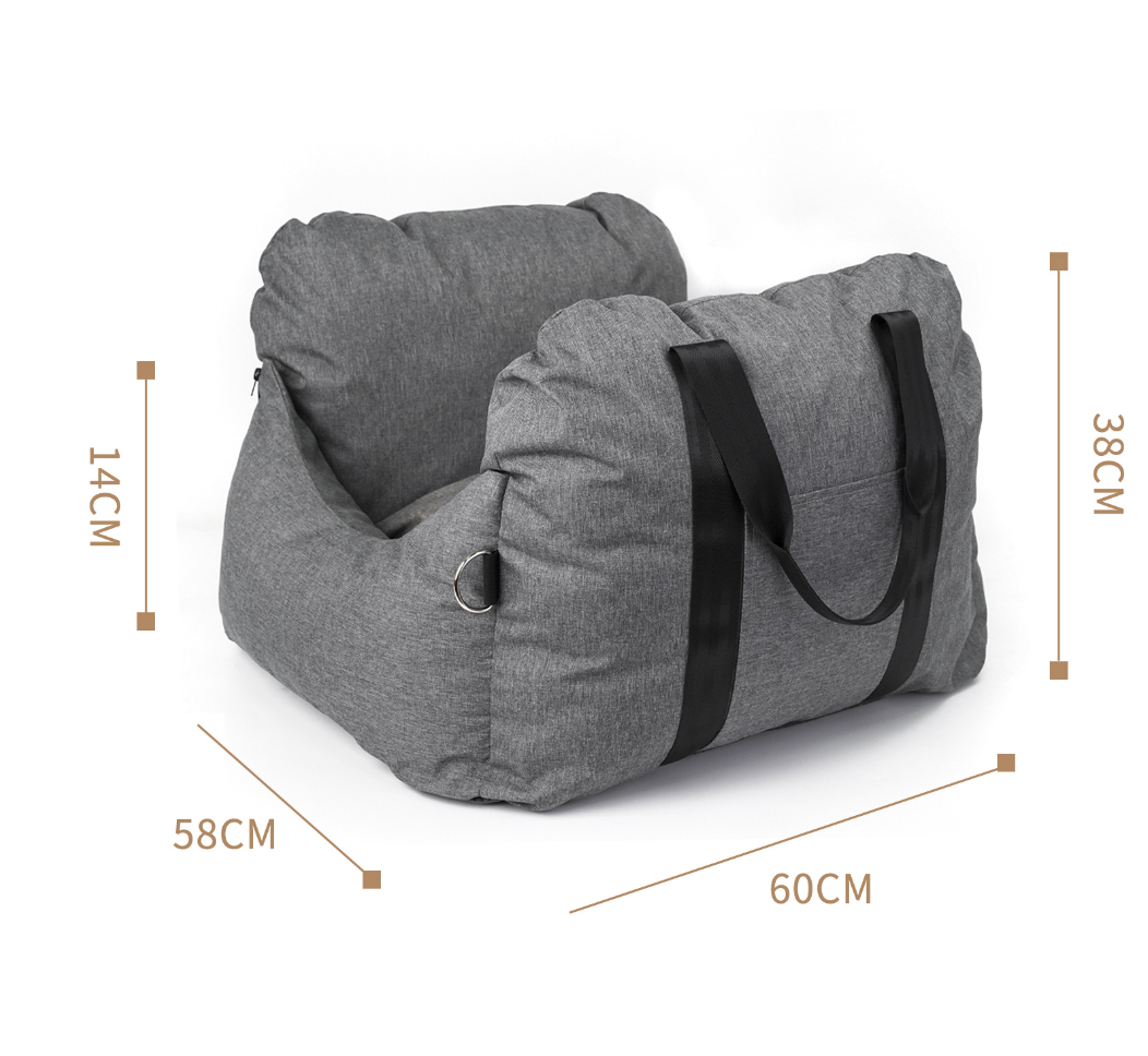 Chenpet Travelling Out Removable Pet Car Nest Portable Car Seat