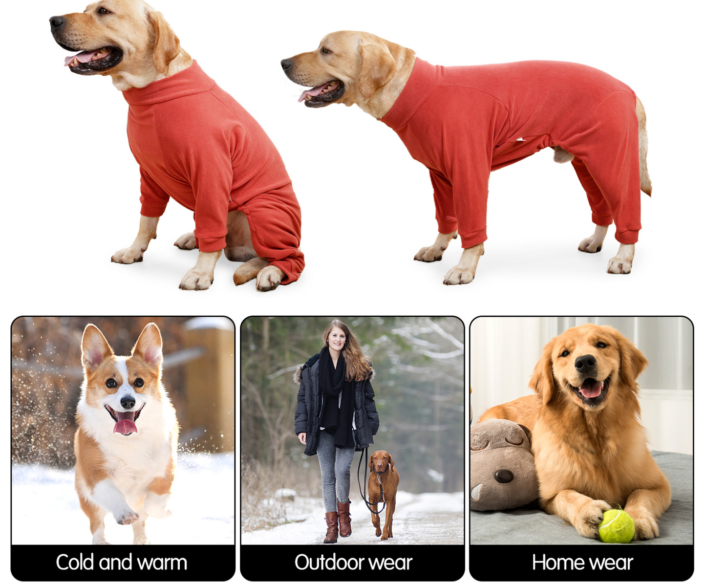 Chenpet Wholesale Custom Winter Warm Pet Clothes Dog Apparels