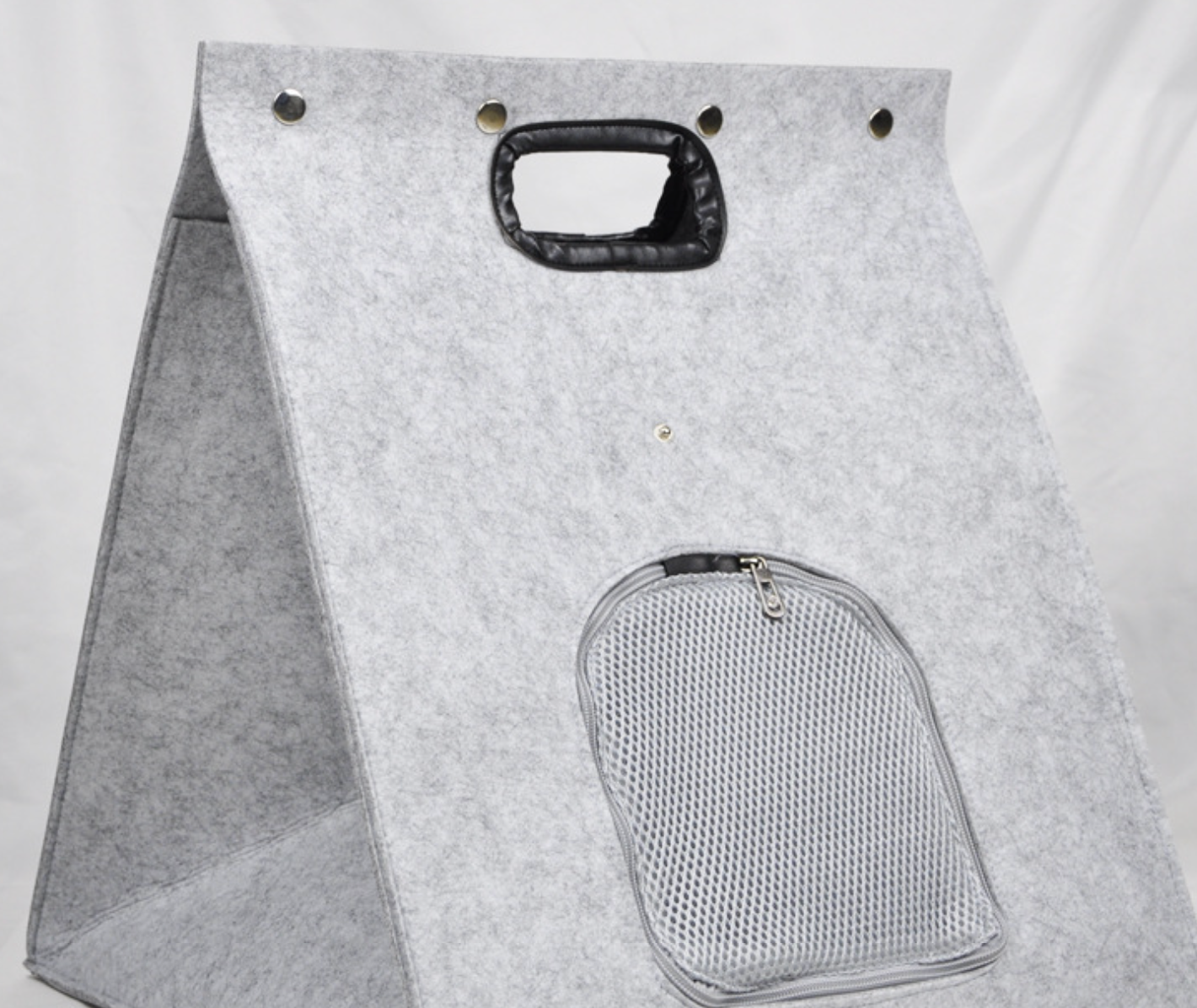 Chenpet Custom Felt Cat Litter Outdoor Bag Pet Litter Tote Bag