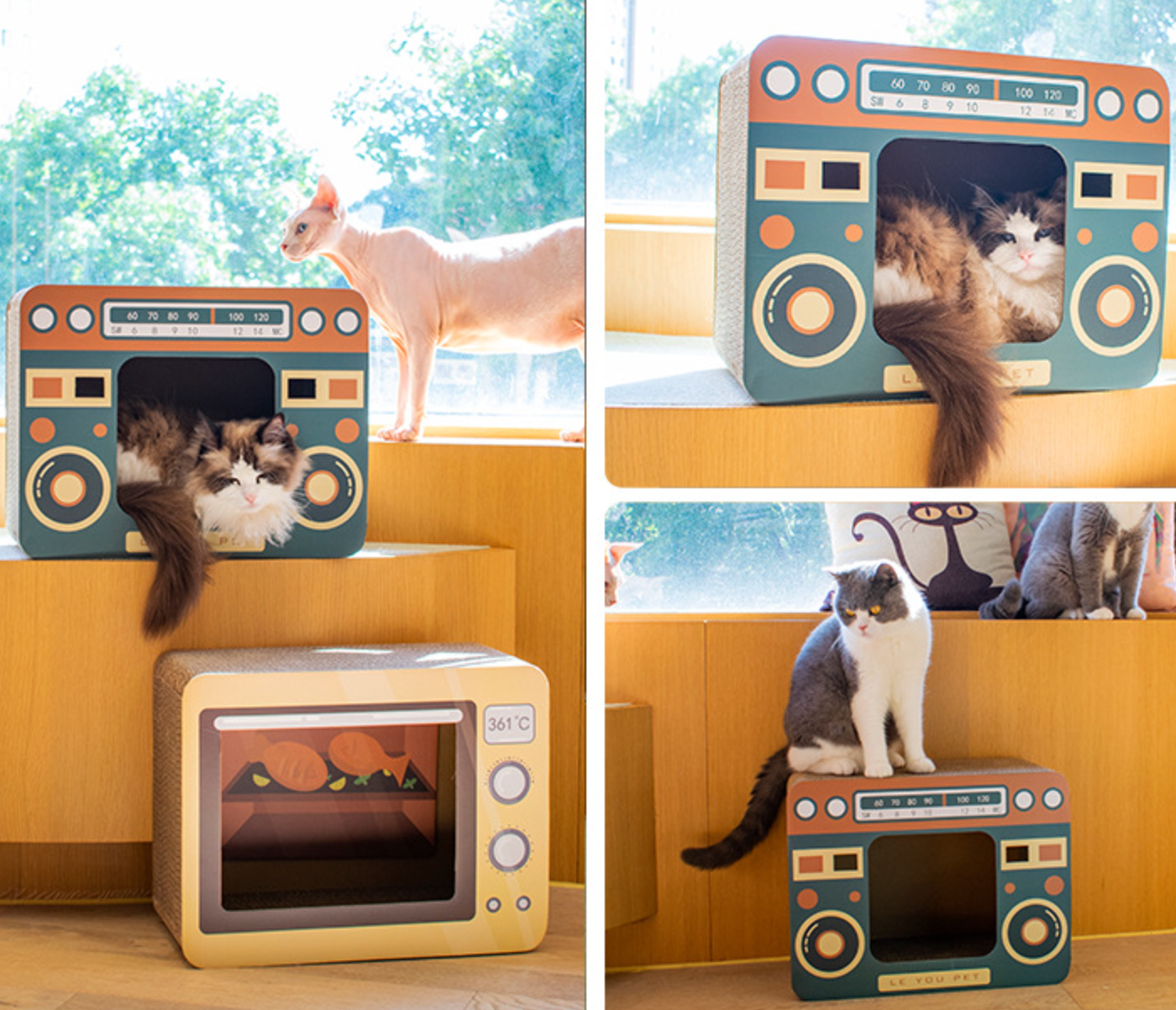 Chenpet Eco-friendly New Design Of Cat Scratchers Cat Climbing Beds