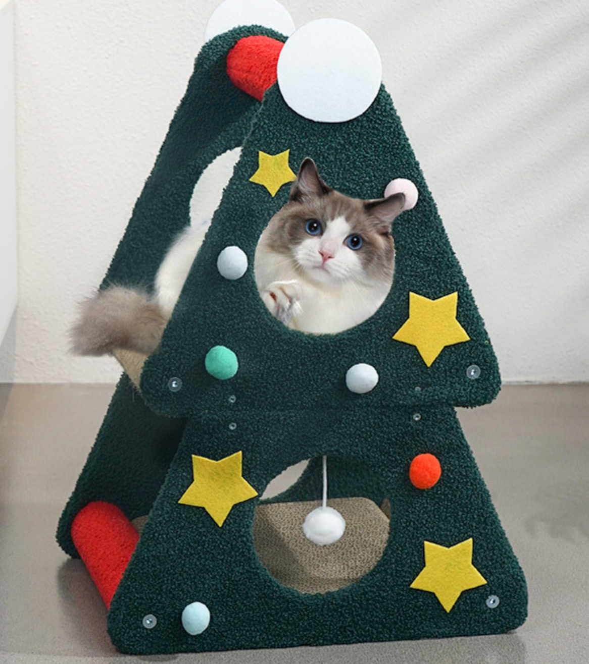 Chenpet Eco Friendly Custom Christmas Cat Trees Cat Scratcher