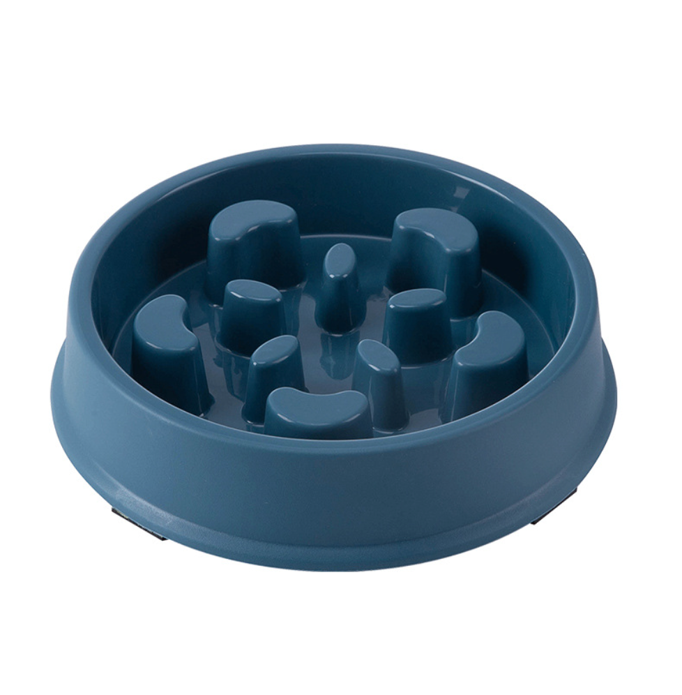 Chenpet Petal Shaped Puzzle Leak Proof Pet Slow Food Bowl