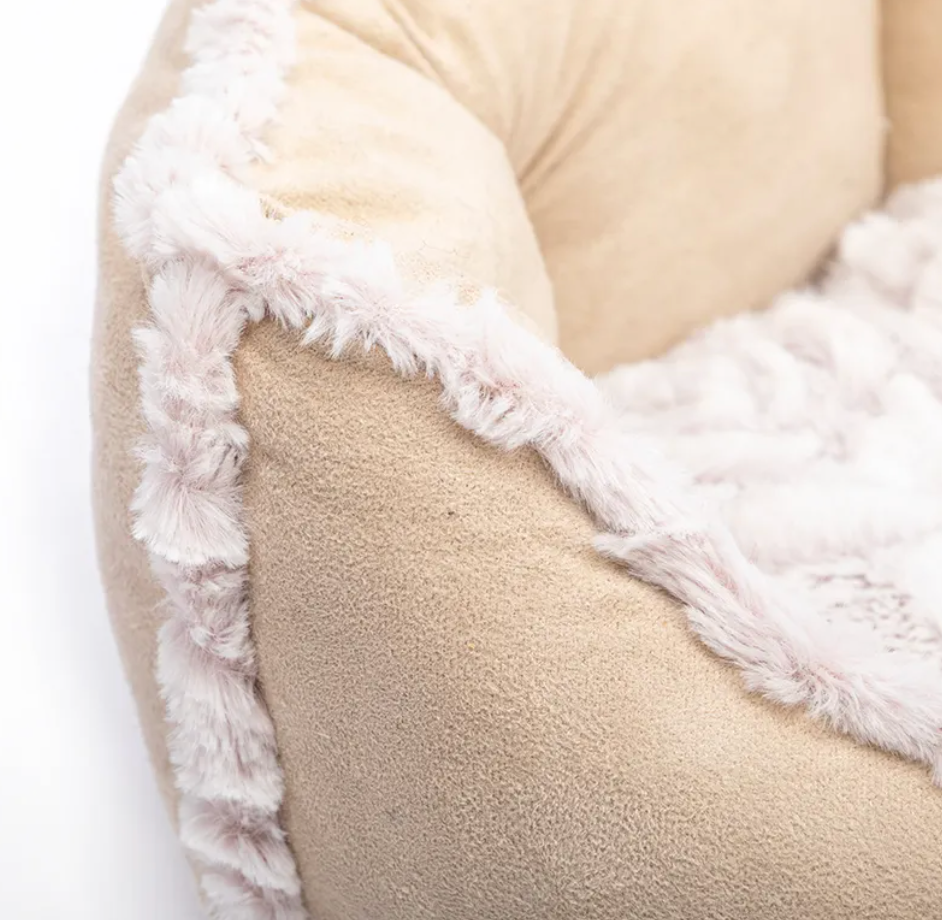 Chenpet New Design Eco-friendly Faux Suede Pet Beds Dog Cat Beds