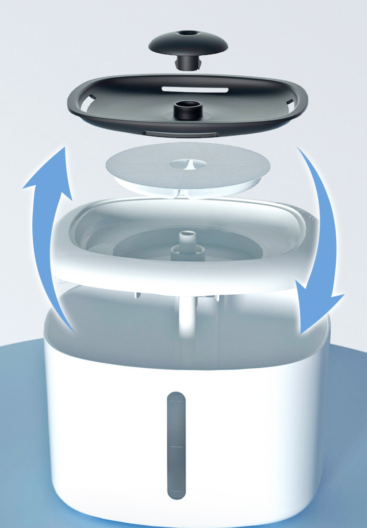Chenpet Cat Water Dispenser Automatic Circulation Live Water Filtration Dog Water Bowl