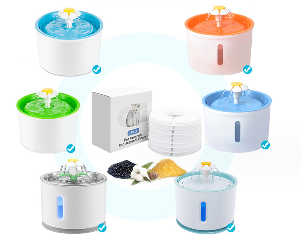 Chenpet New Arrival USB pet water dispenser automatic cycle filtration