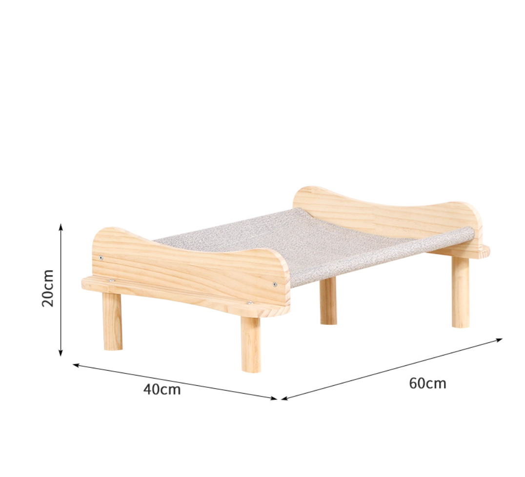 Chenpet Multi-layer Solid Wood Breathable Wooden Cat Beds