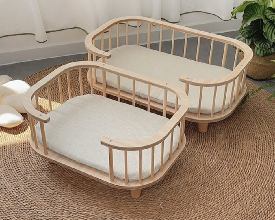 Chenpet Durable Pet Wood Beds Moisture-proof And Breathable Cat Wood Beds
