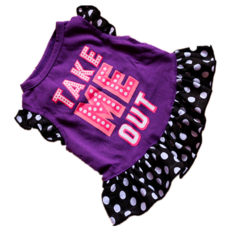 Chenpet Hot Selling Cotton Spring & Summer Pet Dresses Dog Clothes