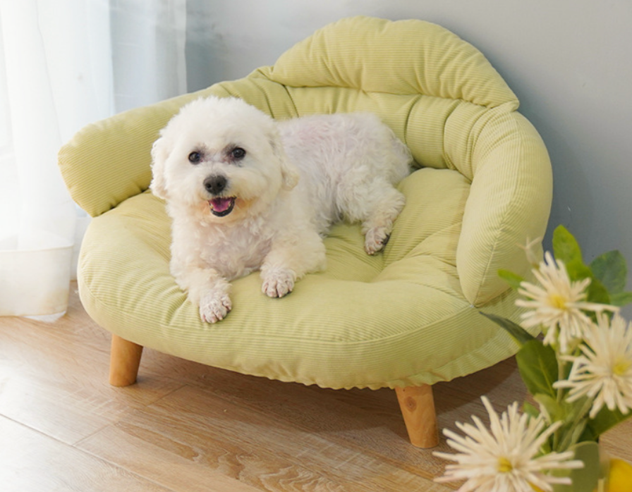 Chenpet High Quality Wood Pet Beds Dog Sofa Beds