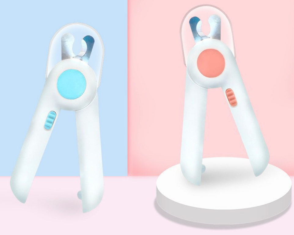 Chenpet Wholesale Hot Selling Plastic Pet LED Nail Clipper