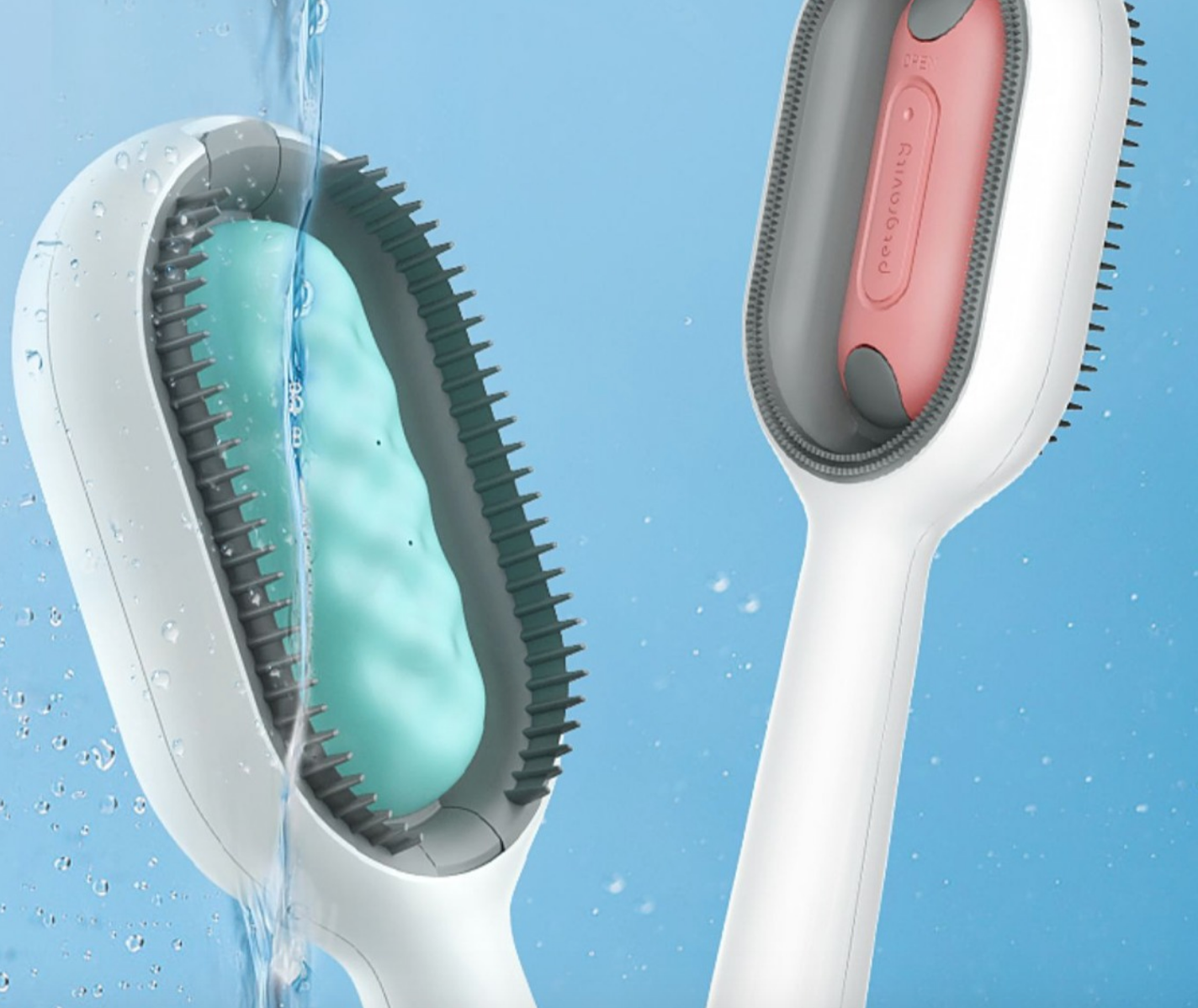 Chenpet Wholesale ABS Pet de-fluffing Cleaning Comb