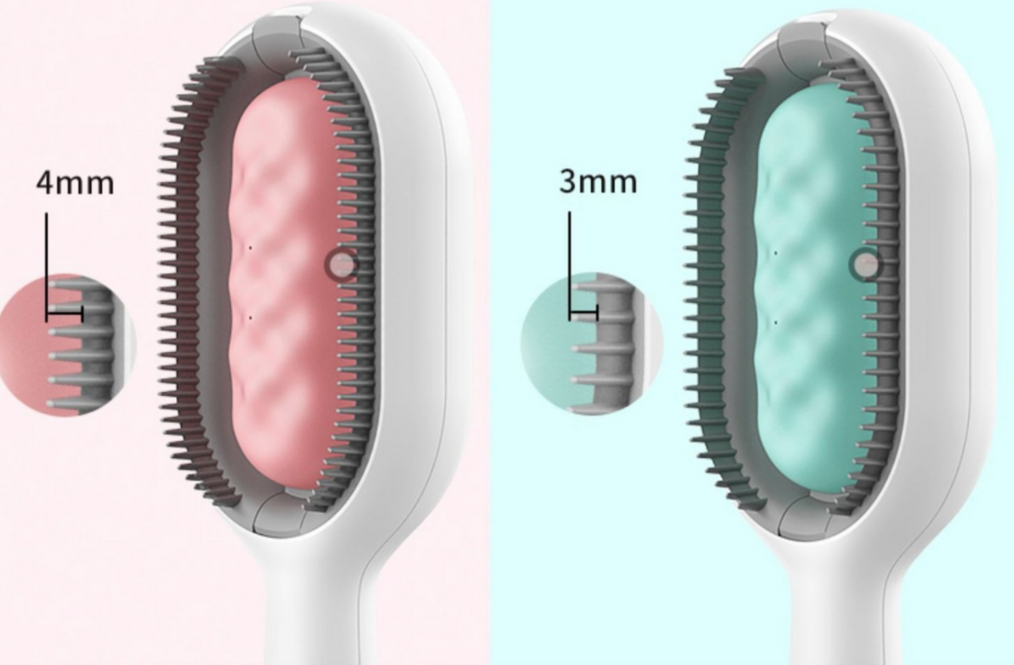 Chenpet Wholesale ABS Pet de-fluffing Cleaning Comb