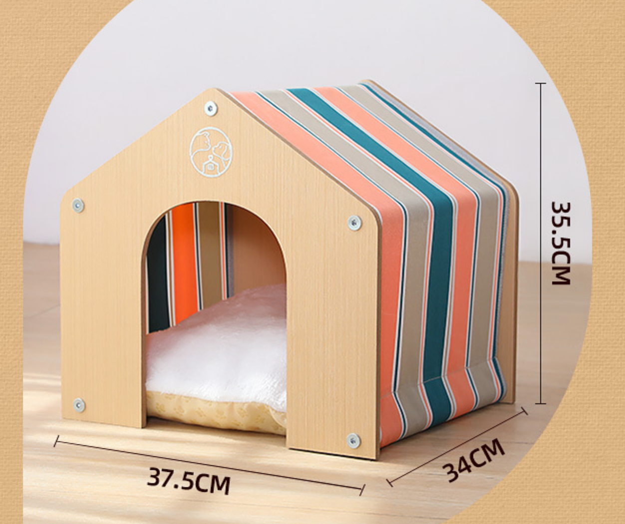 Chenpet Durable Wholesale Breathable Wooden Pet House