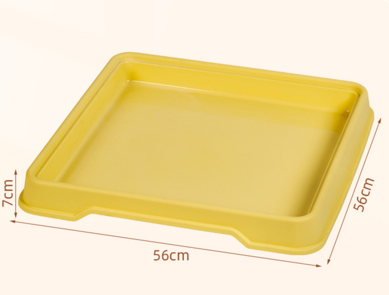 Chenpet Large Dog Litter Box Flatbed Stainless Steel Cat Little Box