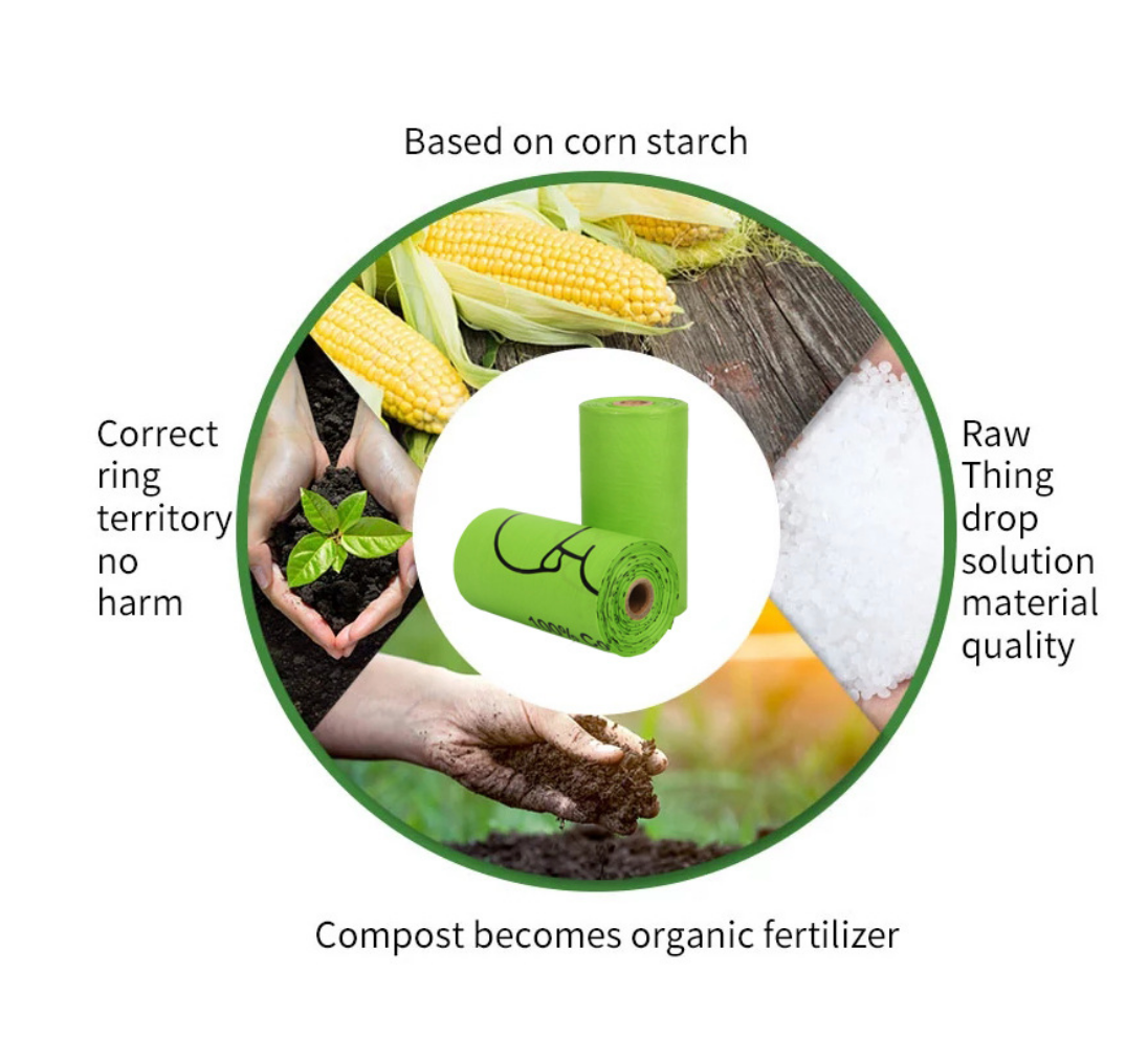 Chenpet Eco-friendly Biodegradable Corn Pet Waste Bag