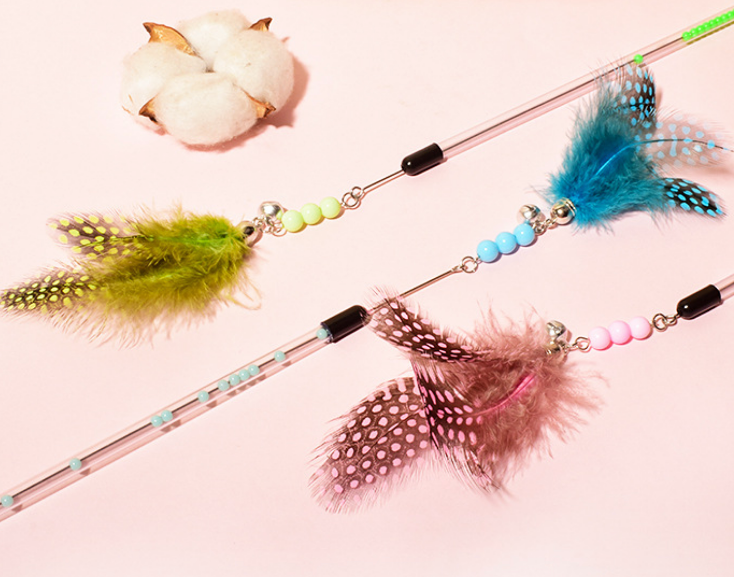 Chenpet Wholesale New Design Of Pet Feather Play Cat Toys