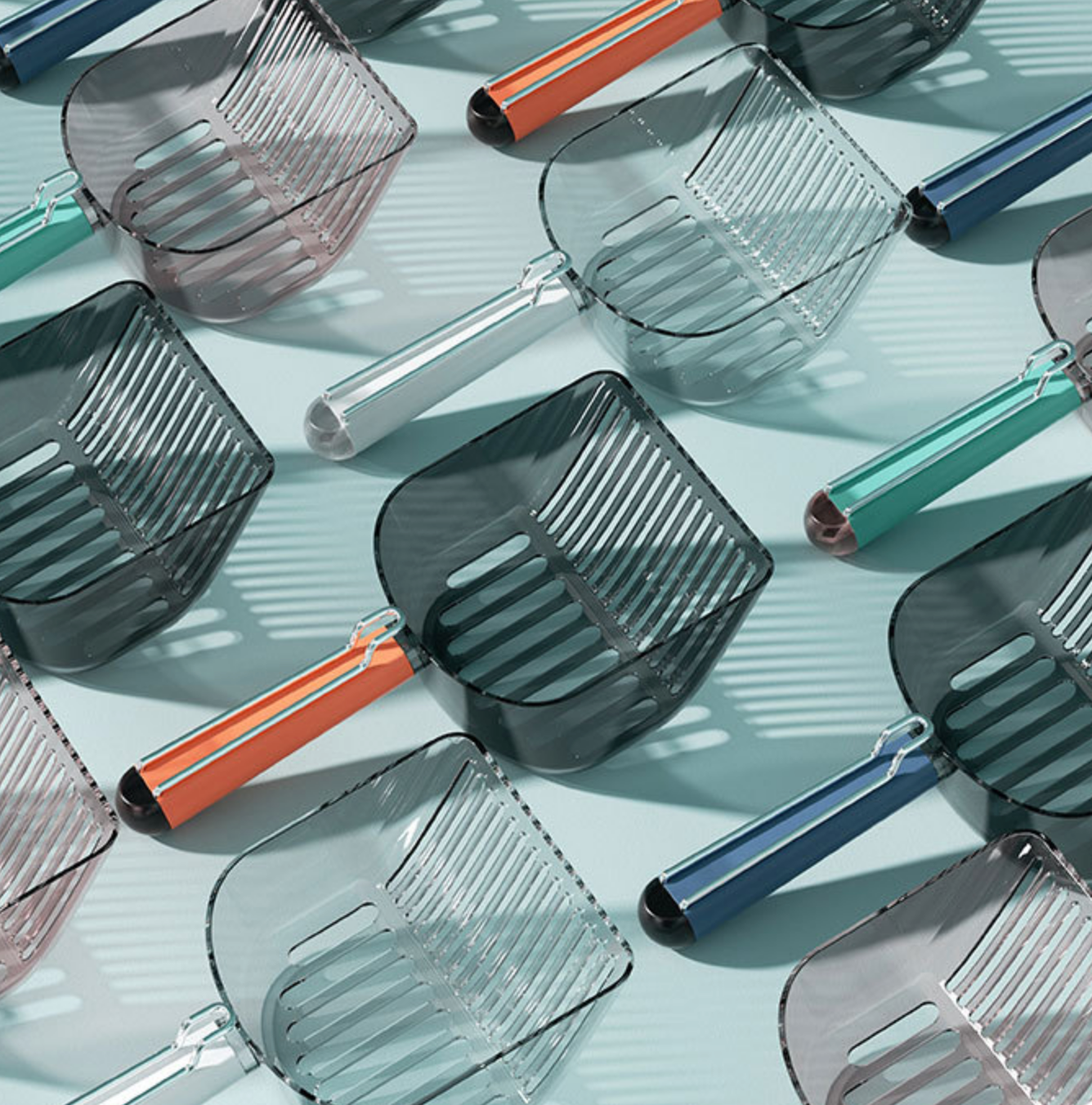 Chenpet Wholesale Clear Sealed Cat Food Spoon