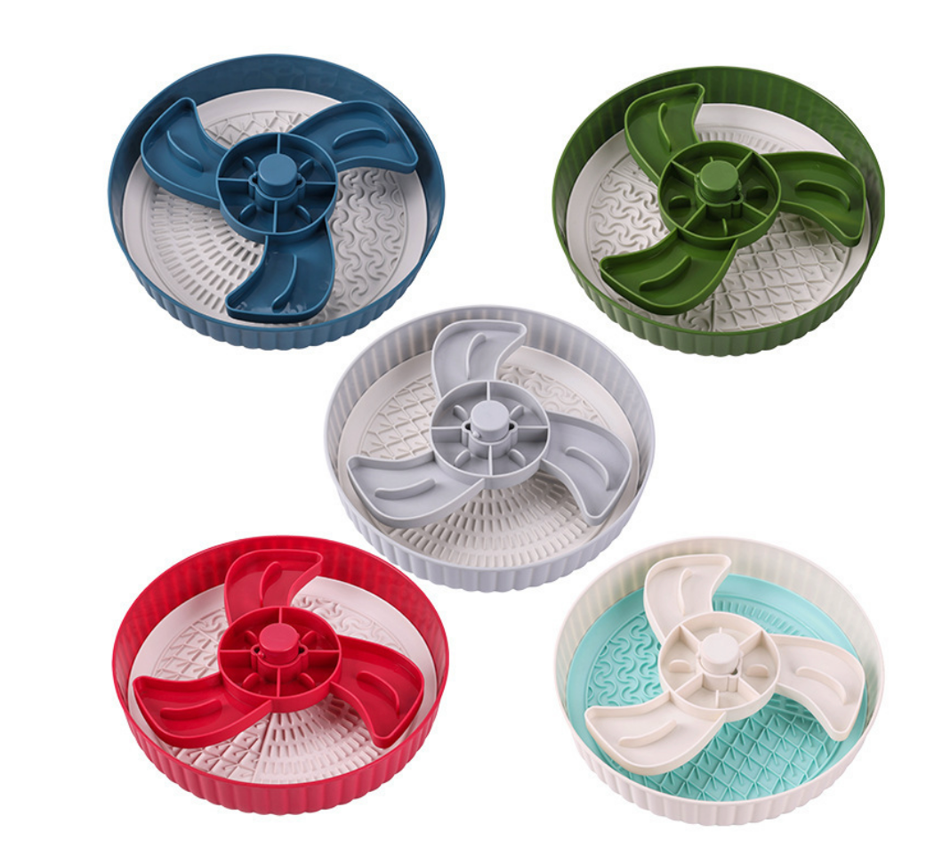 Chenpet Wholesale ABS Pet Puzzle Feeding Slower Interactive Bowls