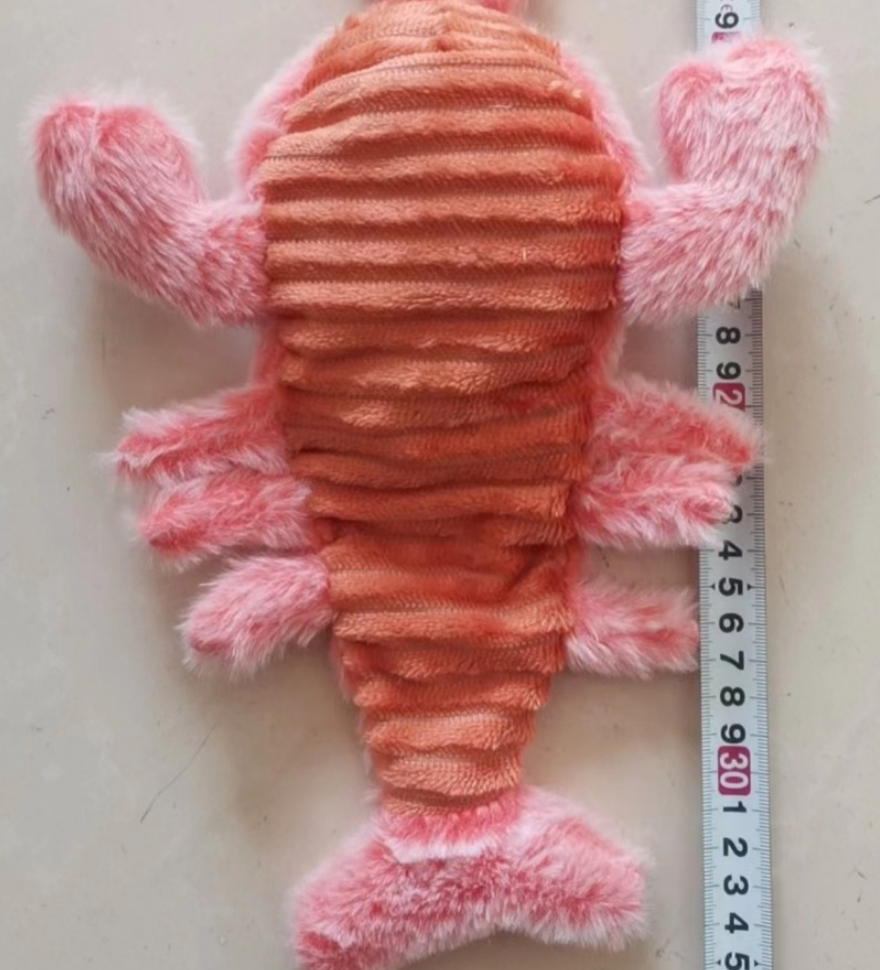 Chenpet Wholesale Plush Crayfish Dog Play Toys