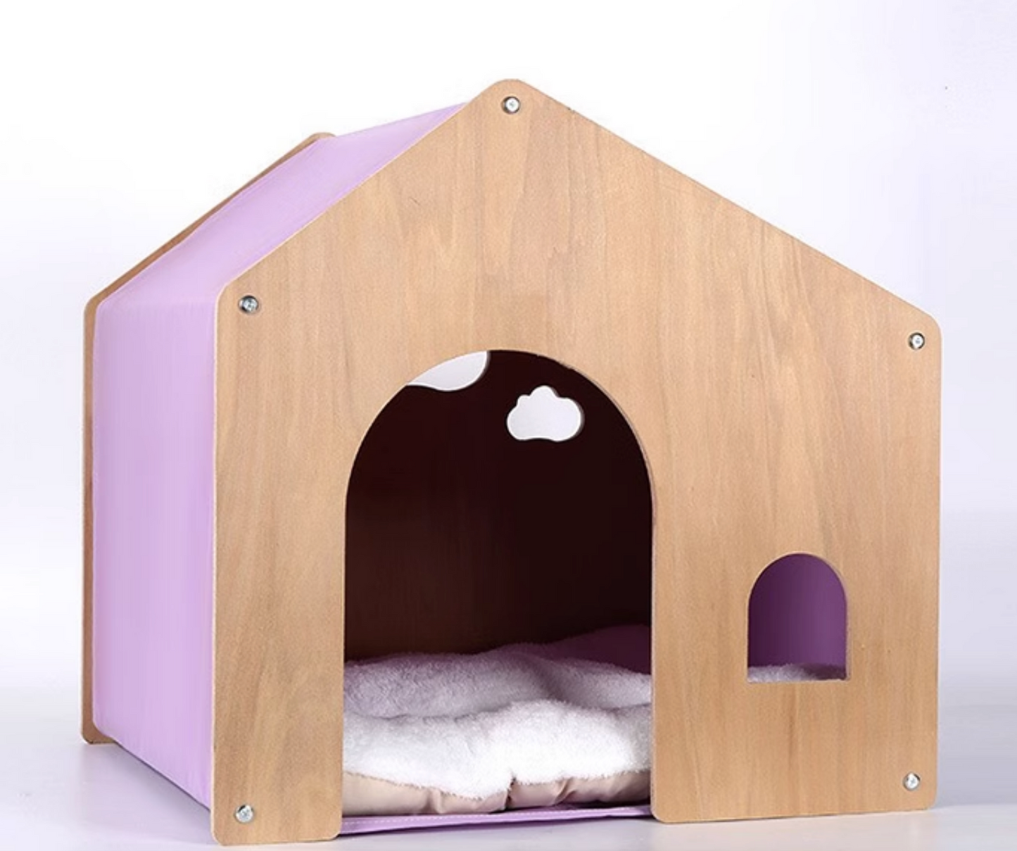 Chenpet Wholesale Breathable Wood Pet House Dog Beds