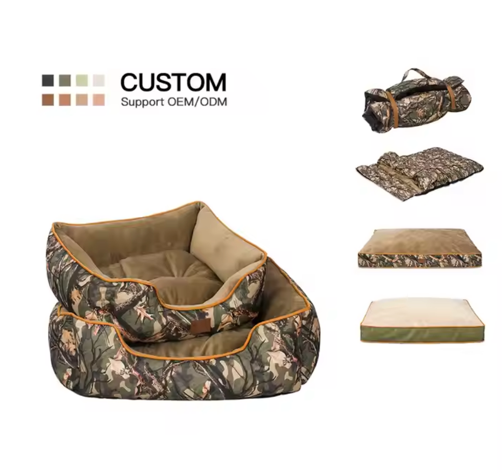 Chenpet Custom Camouflage Series Pet Cozy Beds