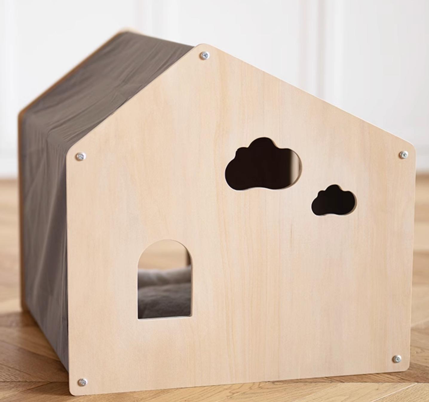 Chenpet Wholesale Breathable Wood Pet House Dog Beds