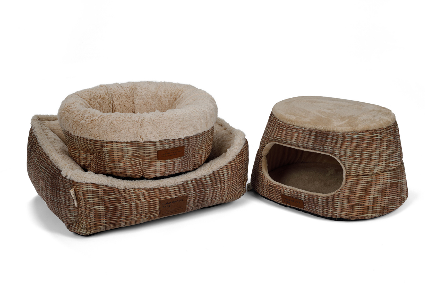 Chenpet New Design Cozy Fleece Pet Dog Foam Beds