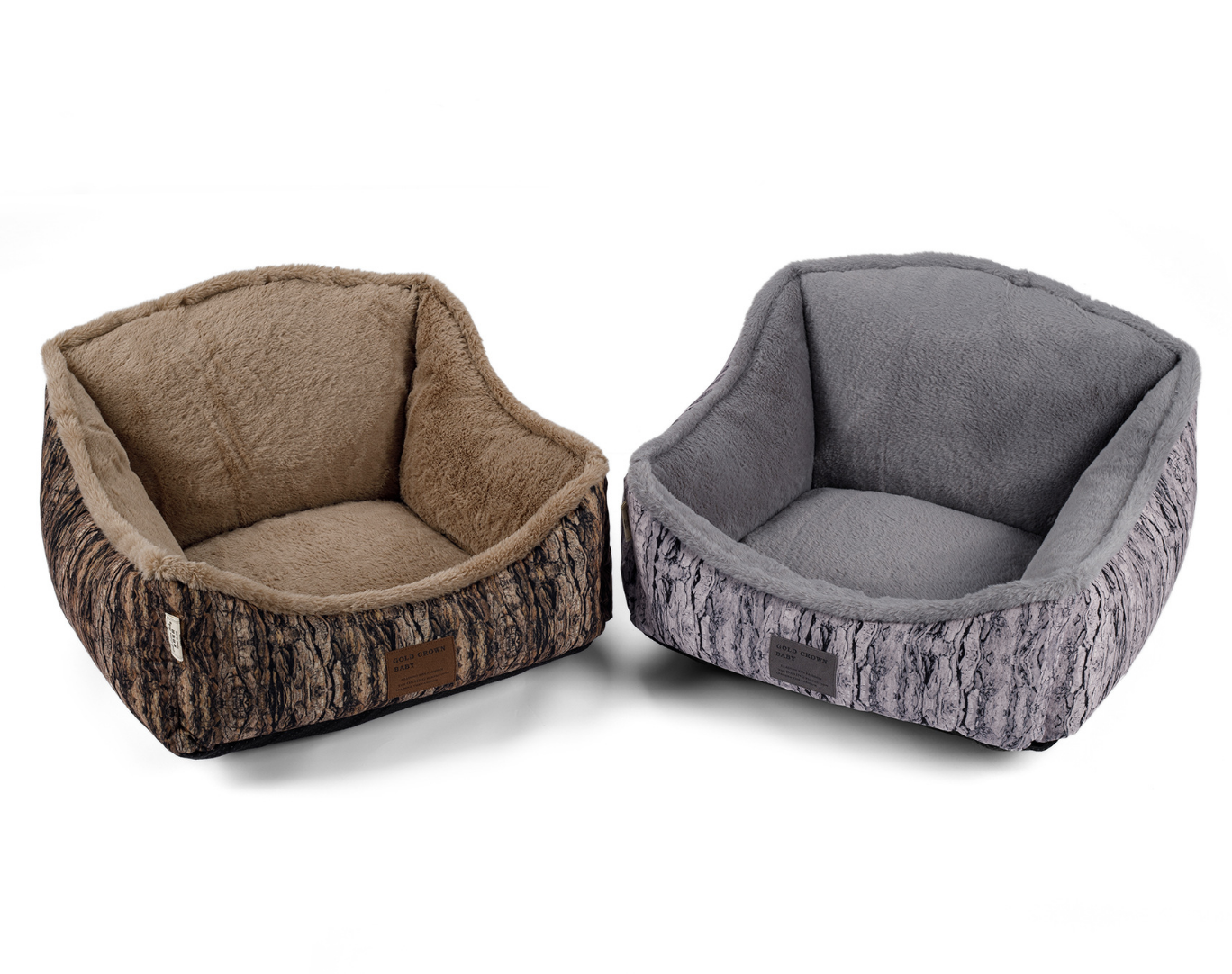 Chenpet Imitation Bark High-end Pet Beds