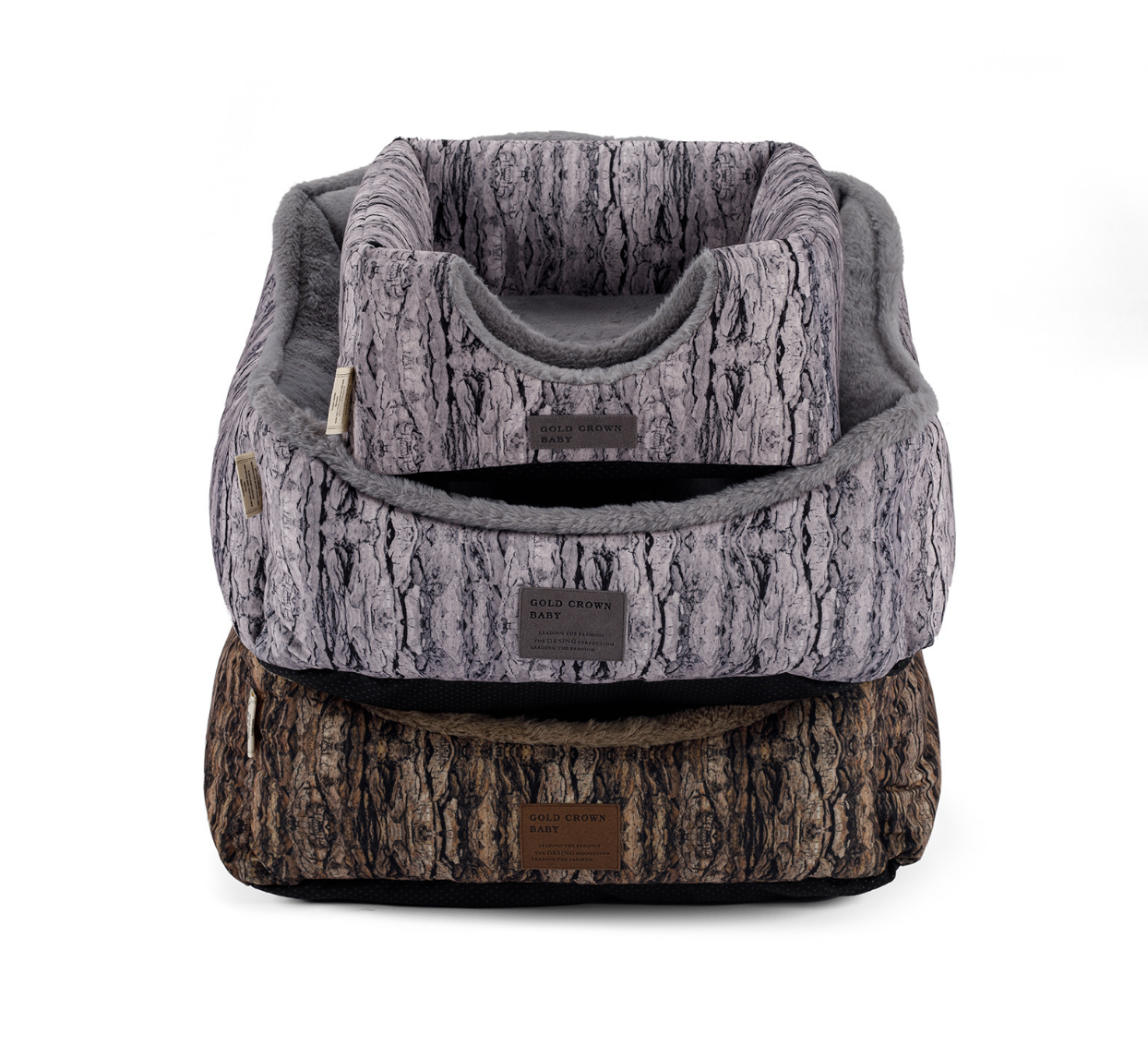 Chenpet Imitation Bark High-end Pet Beds