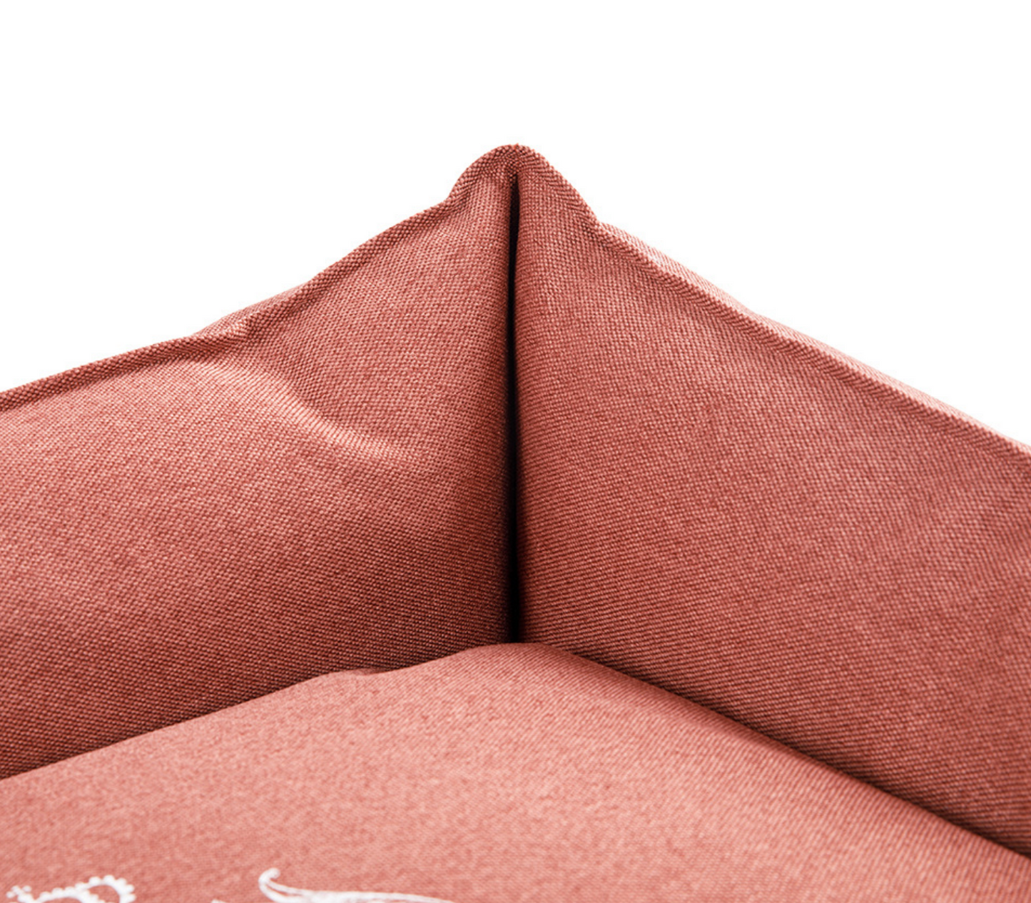 Chenpet Imitation linen Square Dog kennel Pet Beds