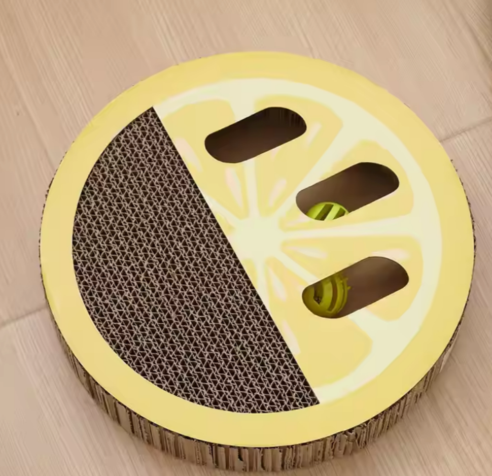 Chenpet Wholesale Custom Pet Fruit Series cat scratching board