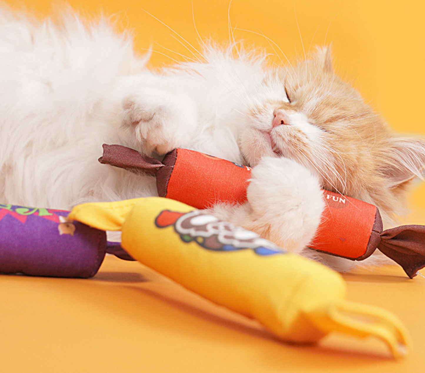 Chenpet New Exclusive Design Of Cat Candy Style Chew Toys