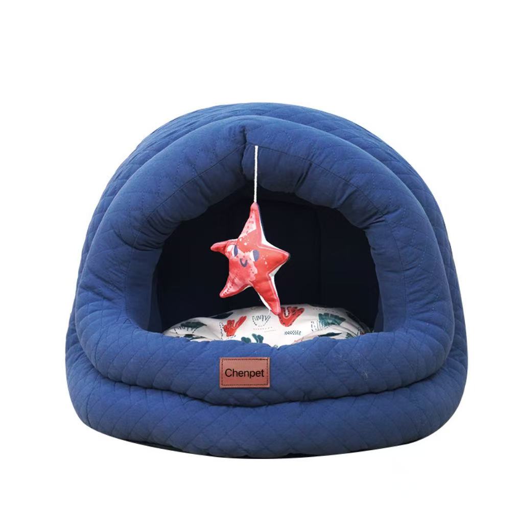 Chenpet New Design Breathable Four Season Pet Cozy Beds