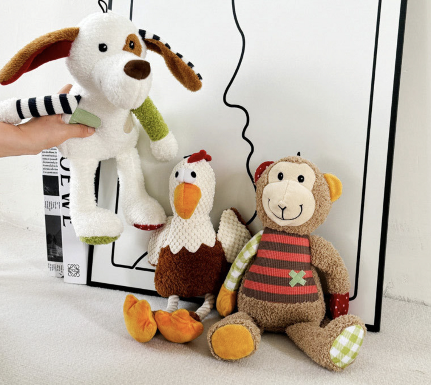 Chenpet Manufacturer Animal Design Plush Pet Play Toys