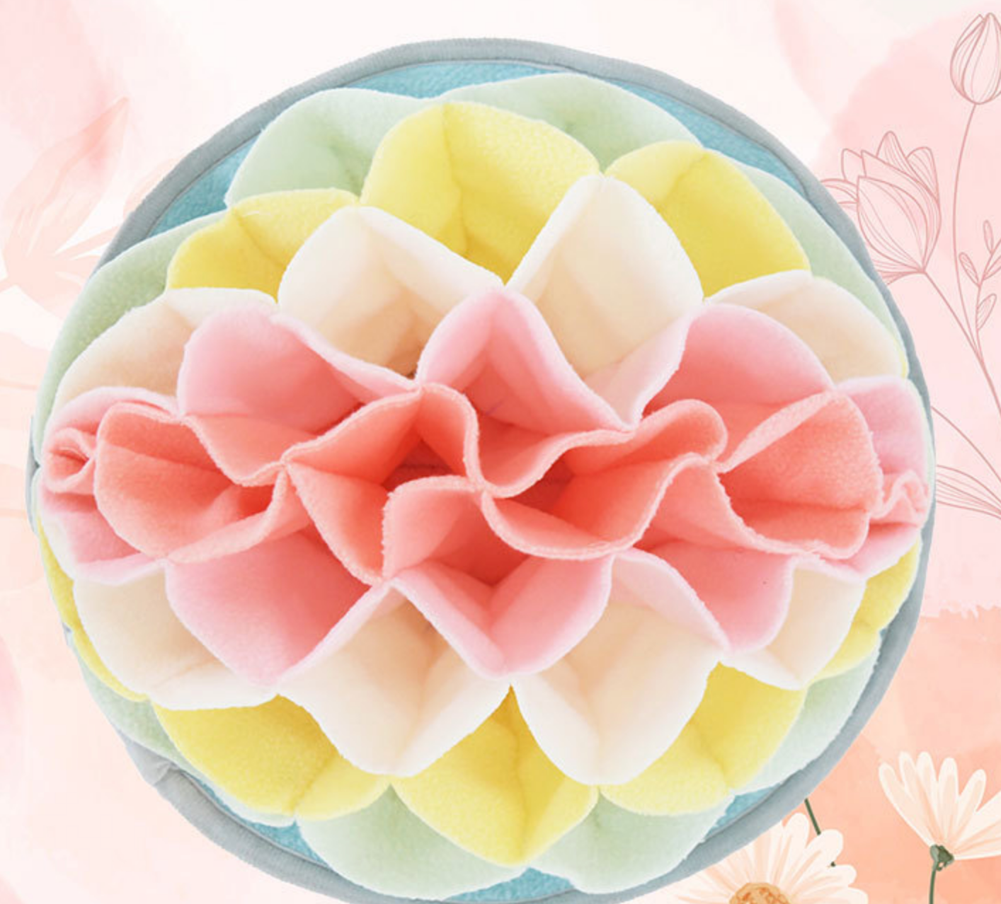 Chenpet Wholesale New Design Flower Snuffle Mats
