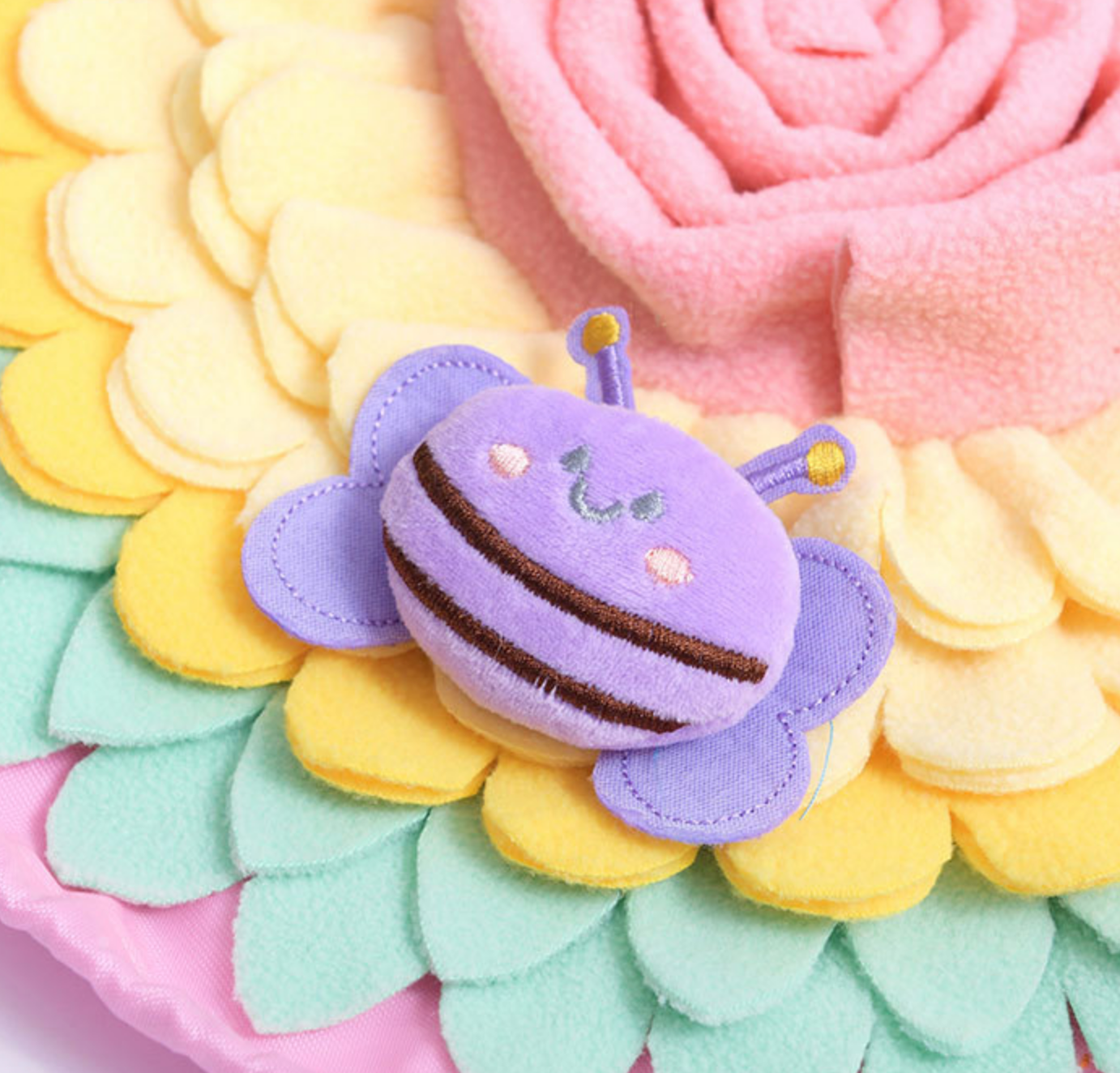 Chenpet Wholesale Flower Design Pet Snuffle Mats Fordable