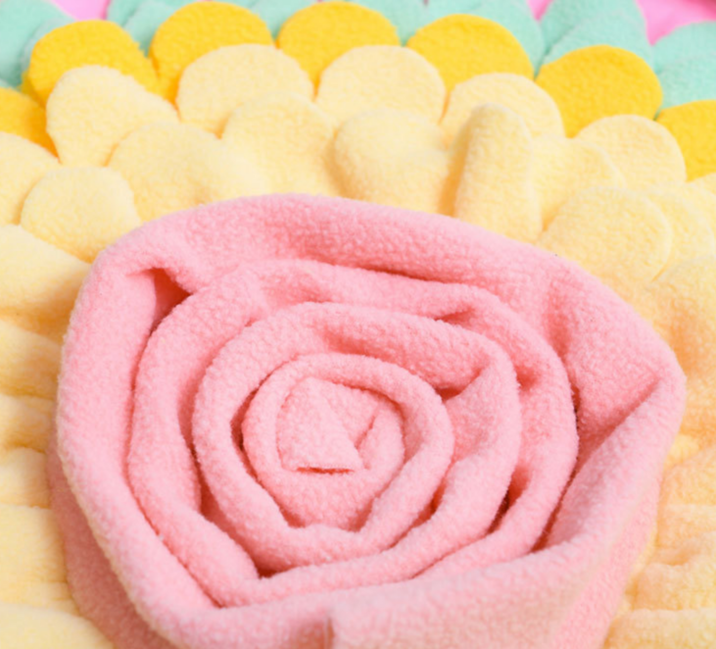 Chenpet Wholesale Flower Design Pet Snuffle Mats Fordable