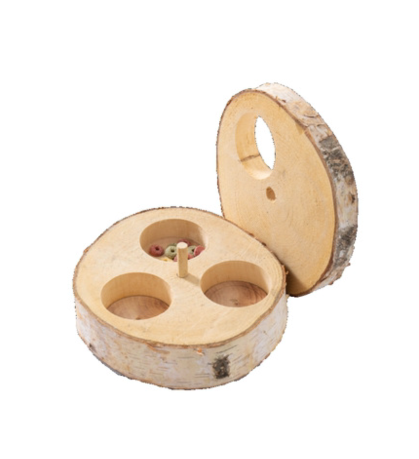 Chenpet Small Pet Natural Brich Wood Training Toys