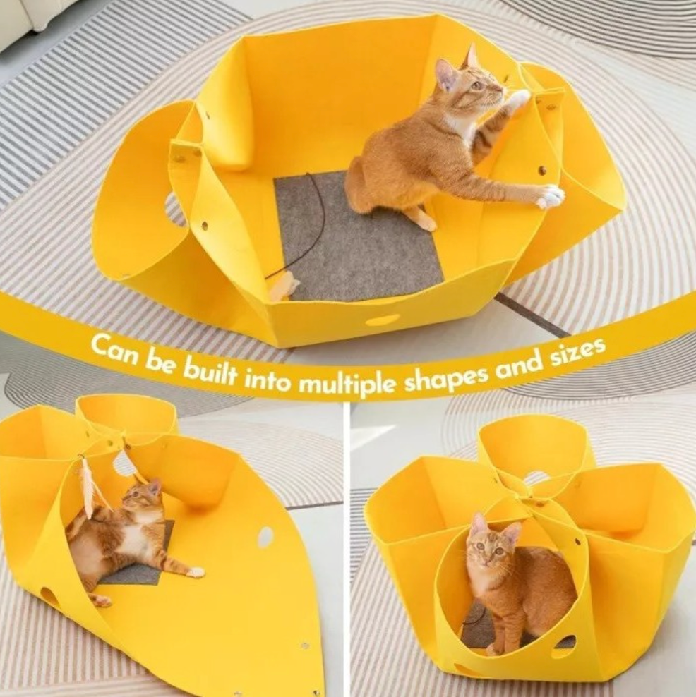 Chenpet Manufacturer Pet Woven Beds Cat Play Tunnel Beds